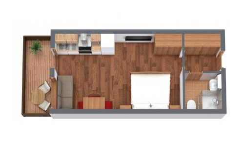 Apartment with Balcony