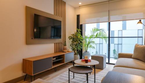 Two-Bedroom Apartment with Balcony