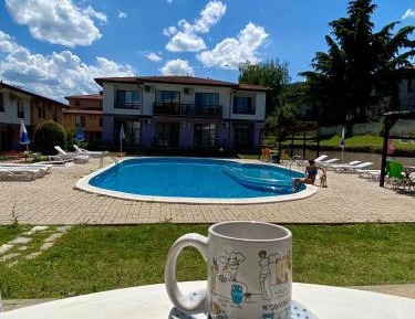 Studio with Pool View