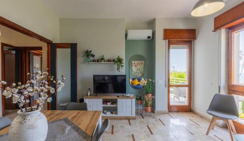 Two-Bedroom Apartment with Terrace and Sea View