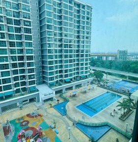 Studio with Pool View