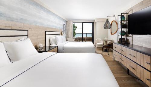 Deluxe Oceanfront Two Queen Beds