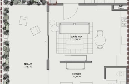 One-Bedroom House