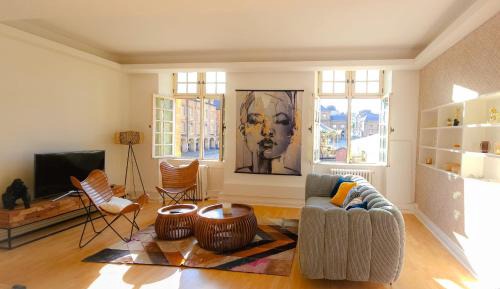 Three-Bedroom Apartment with View