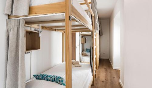 Bed in 6-Bed Female Dormitory Room