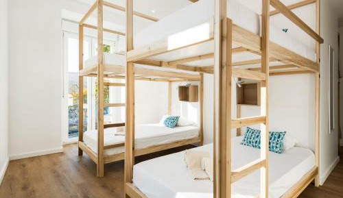 Bed in 8-Bed Mixed Dormitory Room