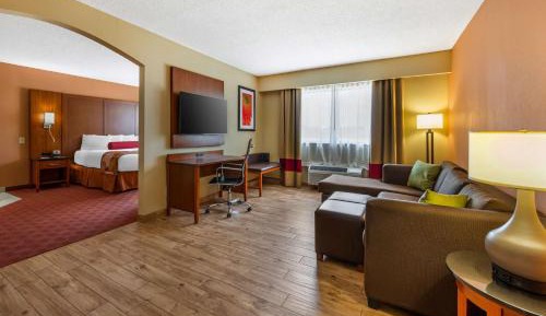 One-Bedroom King Suite with Sofa Bed and Jacuzzi - Non-Smoking
