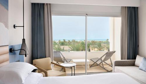 Premium Double Room with balcony and Sea View 
