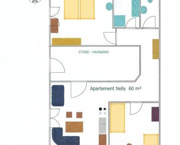 Two-Bedroom Apartment with Mountain View