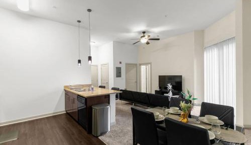 One-Bedroom Apartment with City View