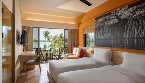 Island Chill Twin Room - Free Return Transfer (BBT Terminal-Resort)