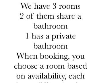 Double Room with Private Bathroom