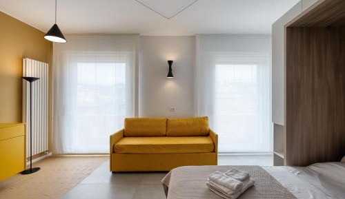 Studio Apartment with Balcony