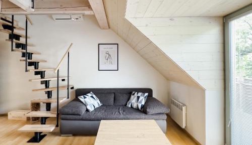 Deluxe One-Bedroom Apartment with Garden View