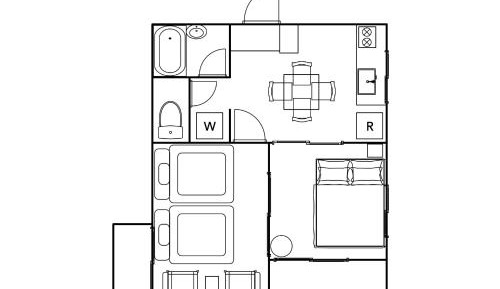 Apartment with Balcony