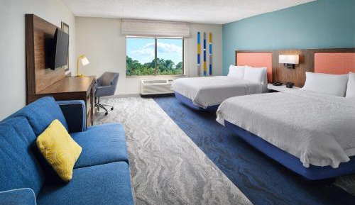 Queen Room with Two Queen Beds - Mobility and Hearing Access/Non-Smoking