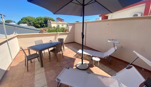 Quadruple Room with Terrace
