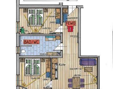Two-Bedroom Apartment