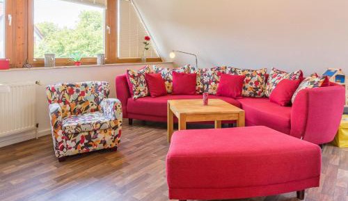 Four-Bedroom Apartment with Balcony 
