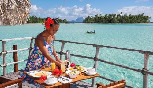 Overwater Suite with view on Bora Bora
