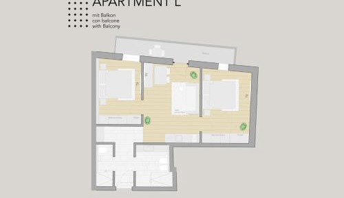 Apartment with Balcony
