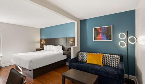 Junior King Suite with Sofa Bed and Wet Bar