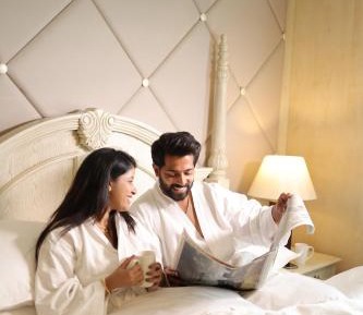 Grand Royal Suite, Suite, 1 King, Sofa bed, City view,Club Lounge Access,Complimentary Cocktails/ Non Alcoholic beverages, Sat,Sun -1800-2000 hours, Legal dry days excluded