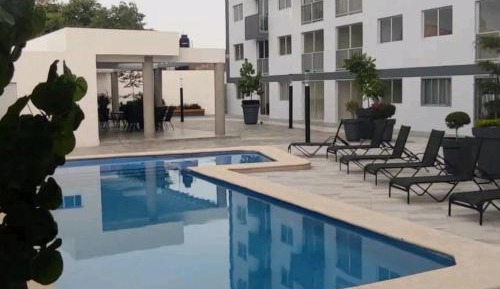 Two-Bedroom Apartment with Pool View