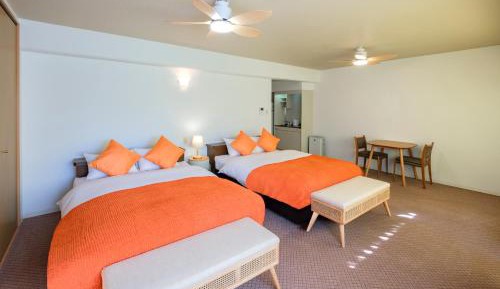 Junior Suite Room (2 Double Beds) - Non-Smoking - Cleaning Fee Extra - No Cleaning for Consecutive Night Stays