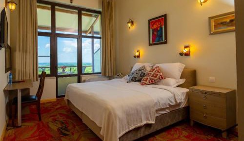 Double Room with Terrace and Vineyards & River View