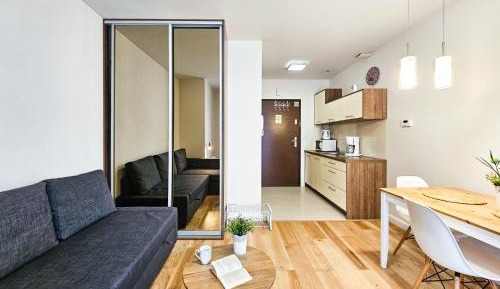 Studio Apartment with Balcony