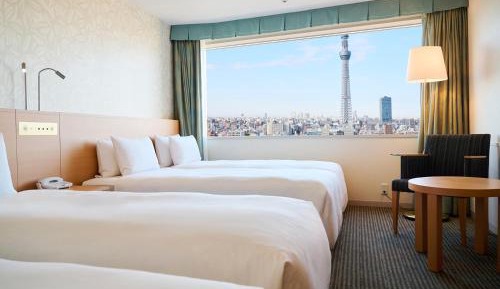 Quadruple Room with Tokyo Sky Tree View - Non-Smoking