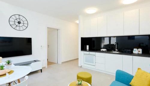 One-Bedroom Apartment with Balcony and Sea View