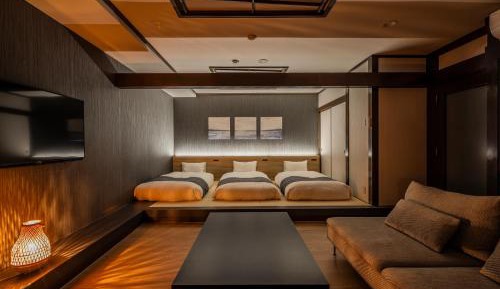 Deluxe Japanese-style Room with Tatami Area and Open-Air Bath - Non Smoking