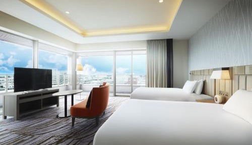 Junior Suite with Two Double Beds and Balcony