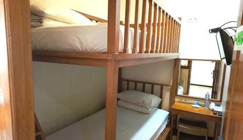 Bed in Male Dormitory Room