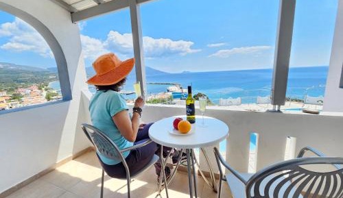 Quadruple Room with Sea View