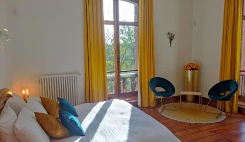 King Room with Mountain View (La Navarre)
