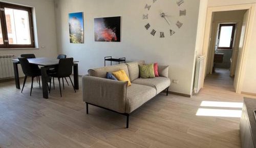 Two-Bedroom Apartment with Balcony and Terrace