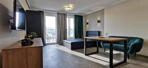 Studio with Balcony