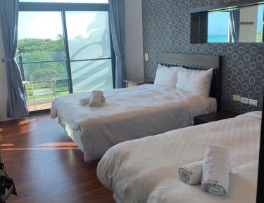 Quadruple Room with Sea View