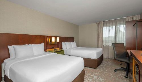 Room with Two Queen Beds - Non Smoking-Top Floor-No Elevator-No Pets Allowed