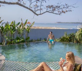 Beach Front Luxury One Bedroom Private Pool Villa