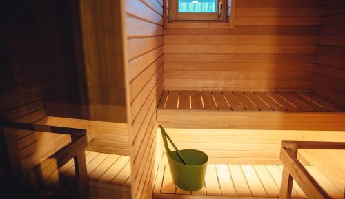 One-Bedroom Apartment with Balcony and Sauna
