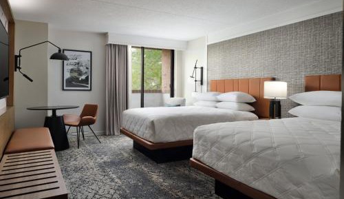 Deluxe Queen Room with Two Queen Beds and Balcony