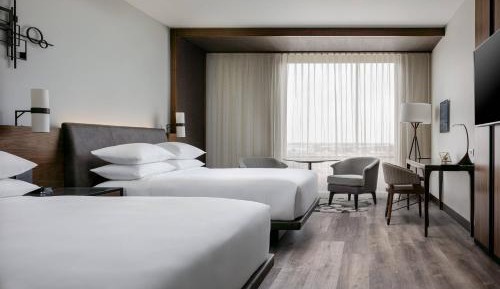 Queen Room with Two Queen Beds and City View