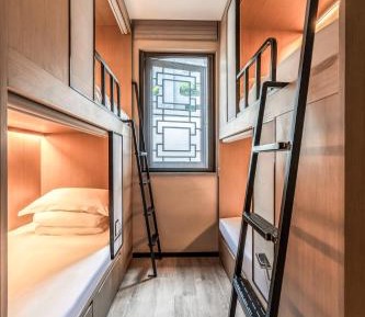Bed in 4-Bed Male Dormitory Room