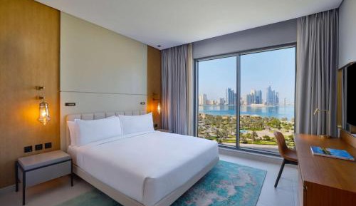 One-Bedroom King Apartment - Mobility Accessible with Roll-In Shower
