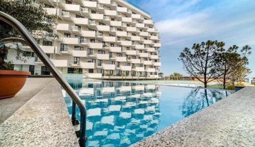 Studio with Pool View