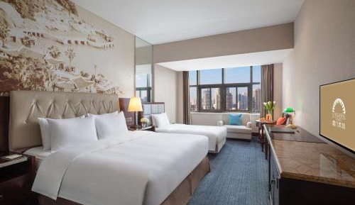 Deluxe City View Family Room（Exclusive children's products, bathrobes, slippers, etc.）